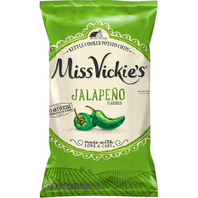 Miss Vickie's Jalapeño Flavored Kettle Cooked Potato Chips