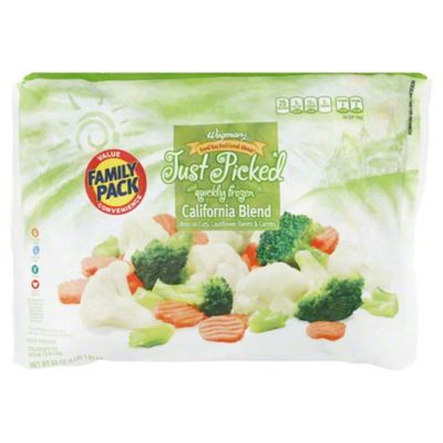 Wegmans Food You Feel Good About Just Picked and Quickly Frozen California Blend, FAMILY PACK