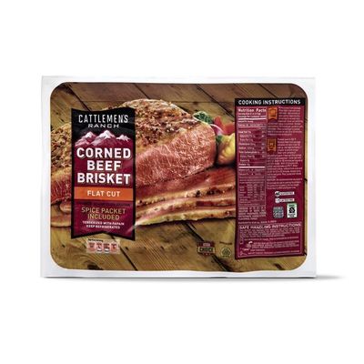 Cattlemen's Ranch Choice Flat Cut Corned Beef Brisket