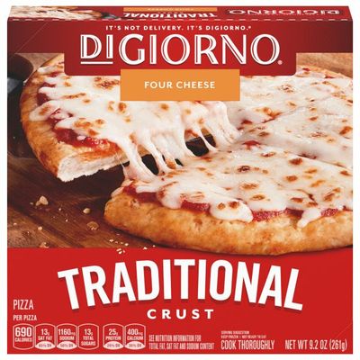 DiGiorno Small Four Cheese Traditional Crust Frozen Pizza