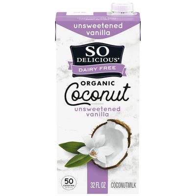So Delicious Dairy Free Coconut Milk Unsweetened Vanilla