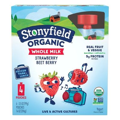 Stonyfield® Organic Strawberry Beet Berry Whole Milk Yogurt