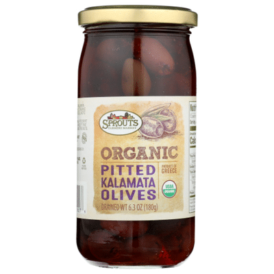 Sprouts Organic Pitted Kalamata Olives