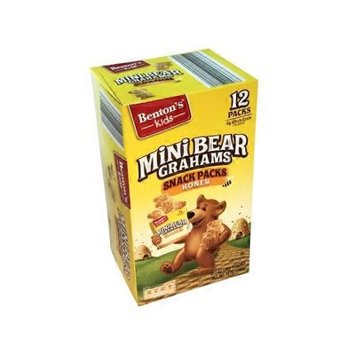 Benton's Mini Bear Honey Grahams Snack Packs