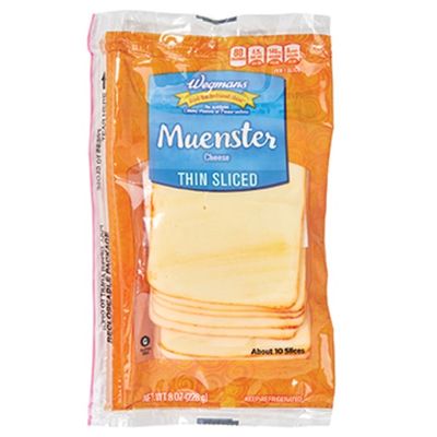 Wegmans Thin Sliced Muenster Cheese