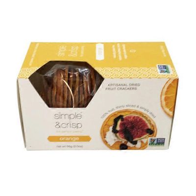 Simple & Crisp Dried Fruit Crisps