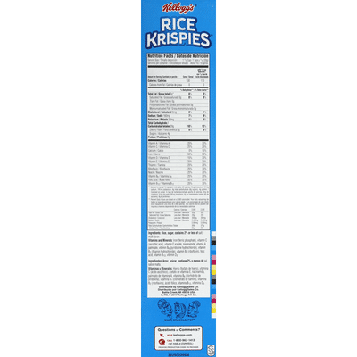 Kellogg's Rice Krispies Breakfast Cereal Original