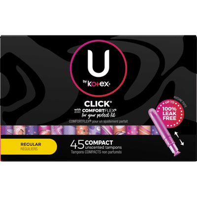 U by Kotex Click Compact Tampons