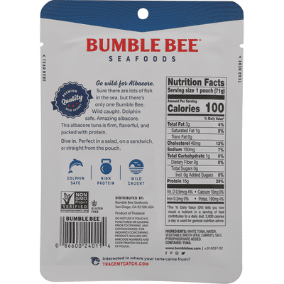 Bumble Bee Wild Caught Albacore in Water