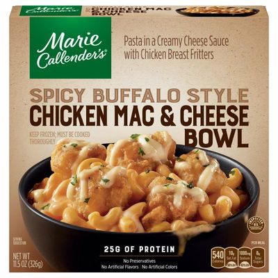 Marie Callender's Spicy Buffalo Style Chicken Mac And Cheese Bowl