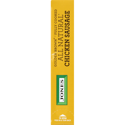 Jones Dairy Farm Golden Brown All Natural Fully Cooked Chicken Sausage Links