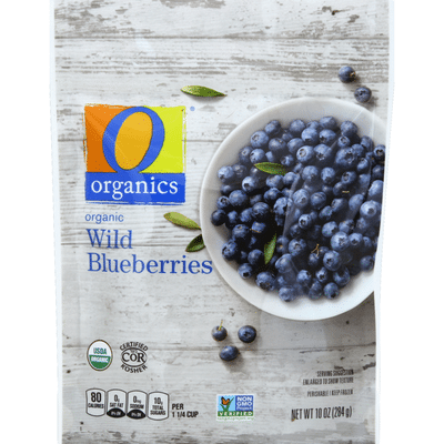 O Organics Blueberries, Organic, Wild