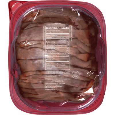 Hillshire Farm Ultra Thin Sliced Pastrami Deli Meat