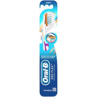 Oral-B Pro-Flex Expert Clean Manual Toothbrush, Soft