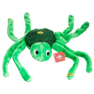 Plush Puppies Jumbo Character Series Spunky The Spider Dog Toy