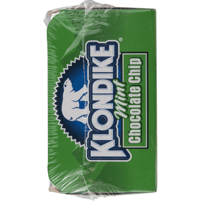 Klondike Frozen Dairy Dessert Bars Mint Chocolate Chip