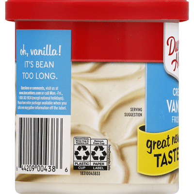 Duncan Hines Frosting, Creamy Vanilla