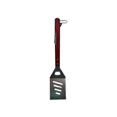 16" Wood Handle Barbecue Tool Grilling Scraper Griddle Spatula Turner
