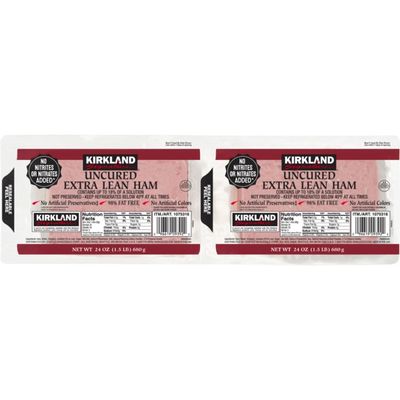 Kirkland Signature Extra Lean Sliced Ham, 3 lb