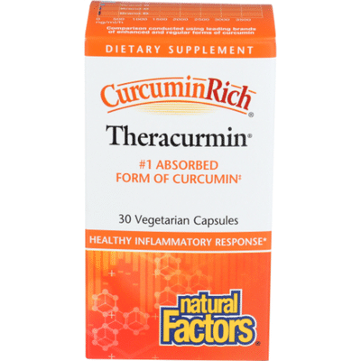 Natural Factors Curcuminrich Theracurmin 300 Mg Dietary Supplement
