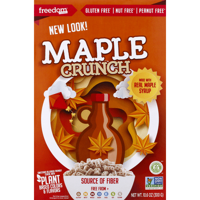 Freedom Foods Cereal, Maple Crunch