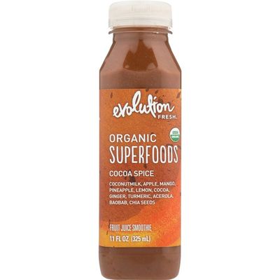 Evolution Fresh Organic Superfoods Cocoa Spice Fruit Juice Smoothie