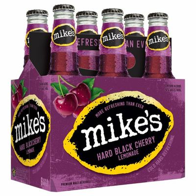 Mike's Hard Lemonade Malt Beverage, Premium, Hard Black Cherry Lemonade