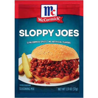 Mccormick Sloppy Joes Seasoning Mix 1 31 Oz Delivery Or Pickup Near Me Instacart