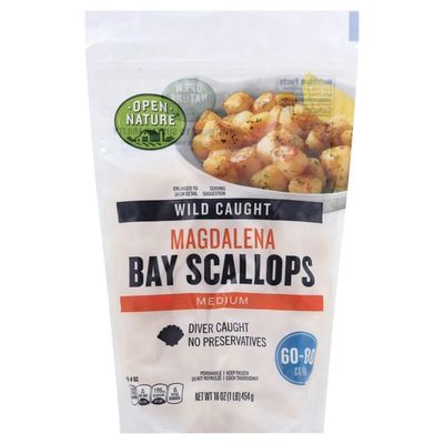 Open Nature 60-80 Ct/lb Medium Magdalena Bay Scallops