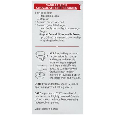 McCormick® All Natural Pure Vanilla Extract