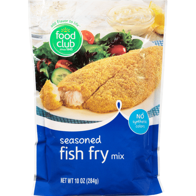 Food Club Fish Fry Mix, Seasoned