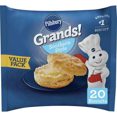 Pillsbury Grands!, Southern Style, Frozen Biscuits, 20 Count