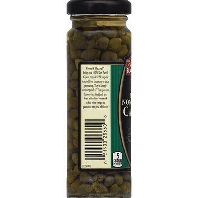 Crosse & Blackwell Capers, 100% Non-Pareil