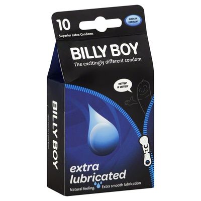 Billy Boy Condoms, Superior Latex, Extra Lubricated