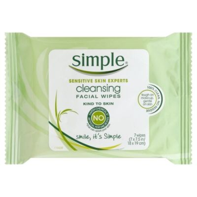 Simple Facial Cleansing Wipes Cleansing
