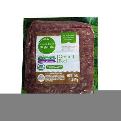 Simple Truth Organic 85% Lean/15% Fat Ground Beef