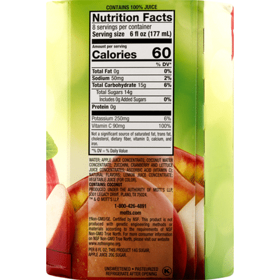 Mott's Sensibles Apple Cranberry Juice