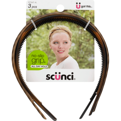 Scunci U Got This No-Slip Grip Headbands