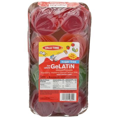 Valu Time Gelatin Dessert Cups