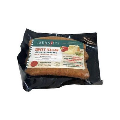 Isernio's Sweet Italian Chicken Sausage With Parmesan Cheese