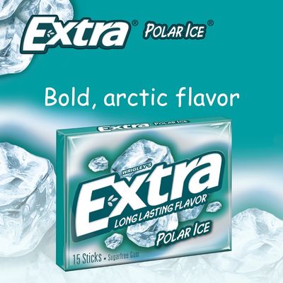 Extra Polar Ice Sugar Free Chewing Gum 15 Ct Instacart