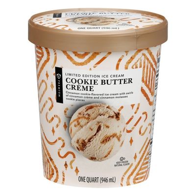 Publix Premium Ice Cream Cookie Butter Creme 1 Qt Instacart