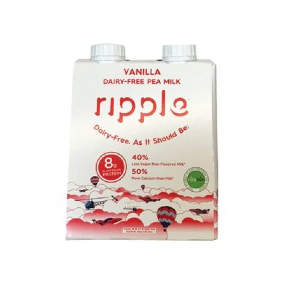 Ripple Pea Milk, Dairy-Free, Vanilla