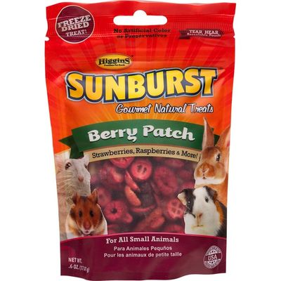 Higgins Sunburst Gourment Natural Treat Berry Patch For Small Animals