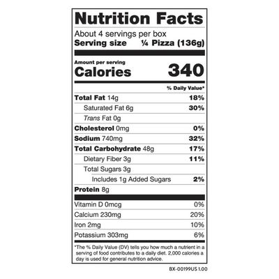 Daiya Dairy Free Meatless Meat Lover's Gluten Free Pizza