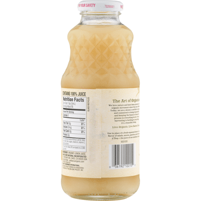 Santa Cruz 100% Juice, Pure Lemon