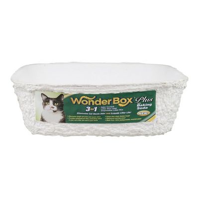WonderBox Litter Box, Plus, with Baking Soda