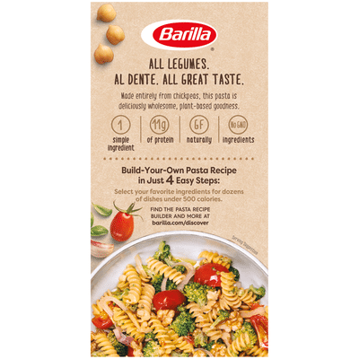 Barilla® Chickpea Pasta, Gluten Free Pasta, Rotini