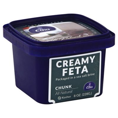 Ezra's Dairy Feta, Creamy, Chunk