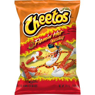 CHEETOS Flamin' Hot Cheese Flavored Snacks